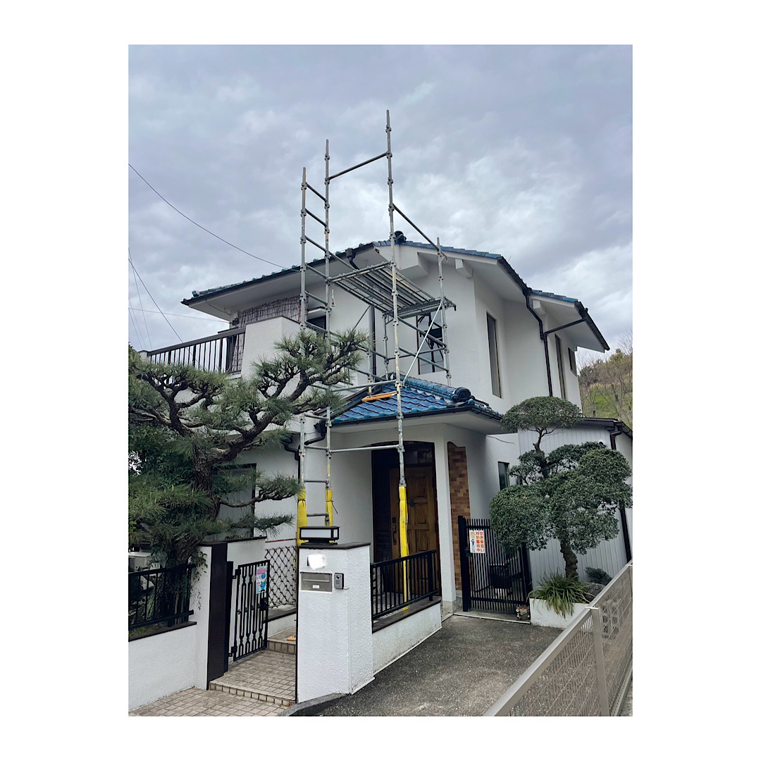 アンテナ工事用足場 アイキャッチ画像