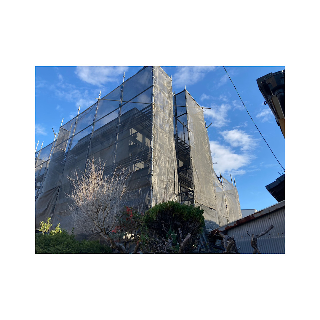 住宅足場組み立て工事 アイキャッチ画像