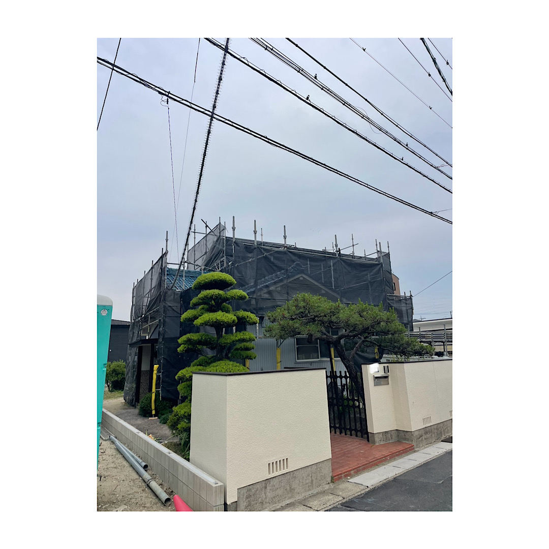 戸建て足場組み立て工事 アイキャッチ画像