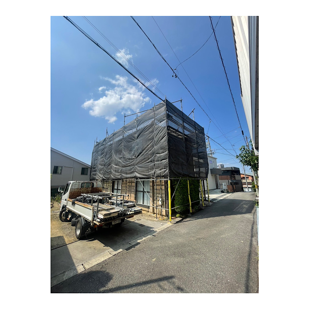 住宅足場組み立て工事 アイキャッチ画像