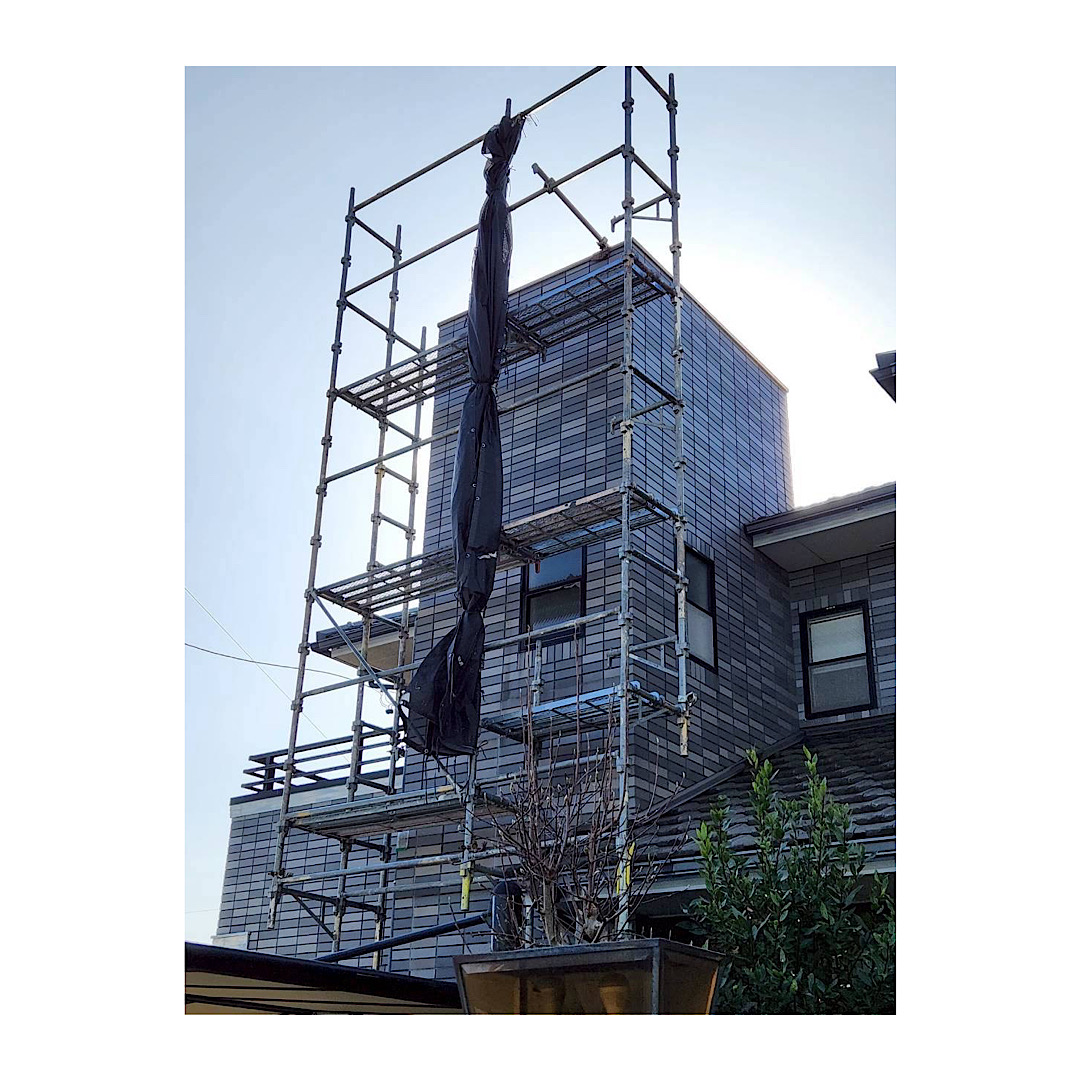 住宅足場組み立て工事 アイキャッチ画像