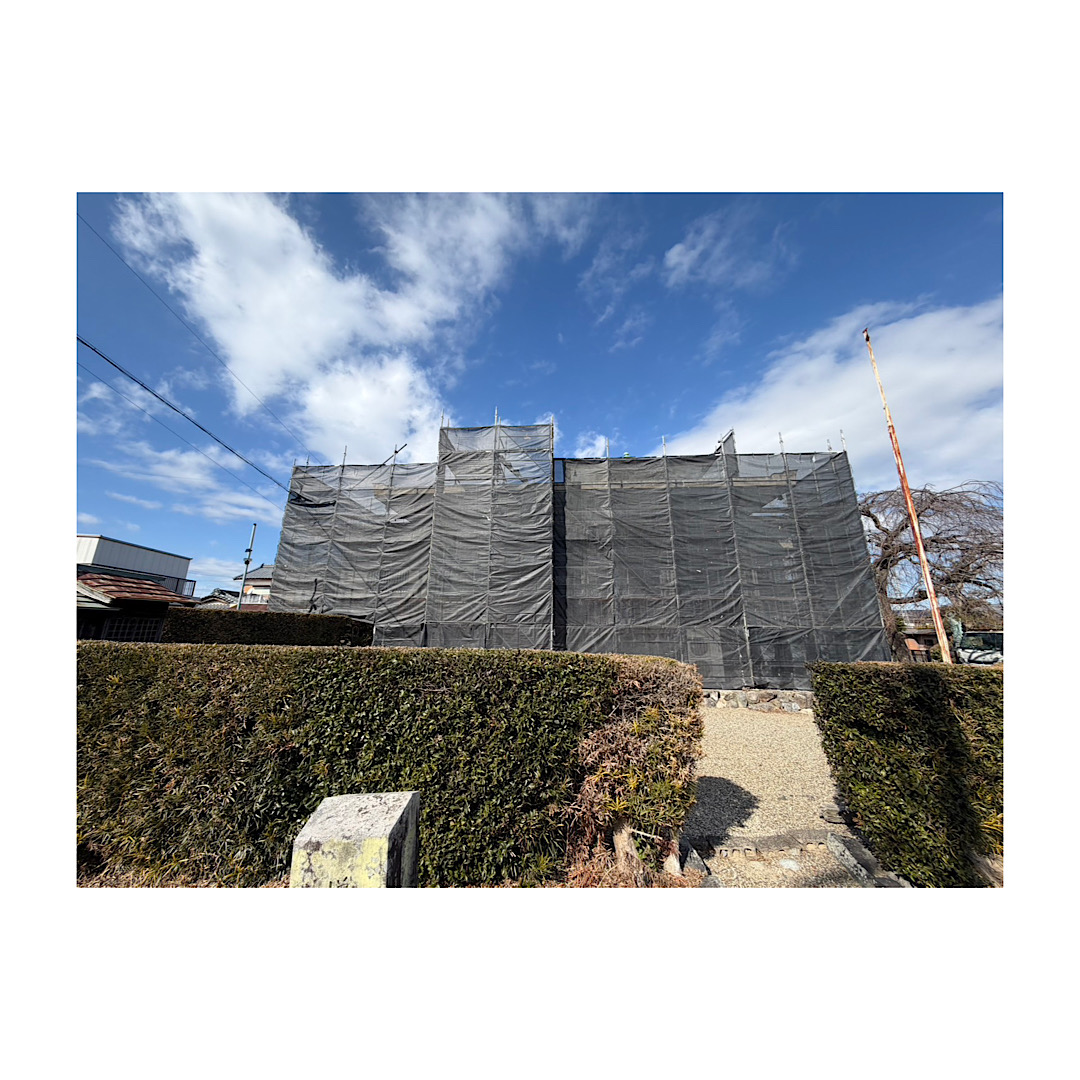 神社足場組み立て工事 アイキャッチ画像