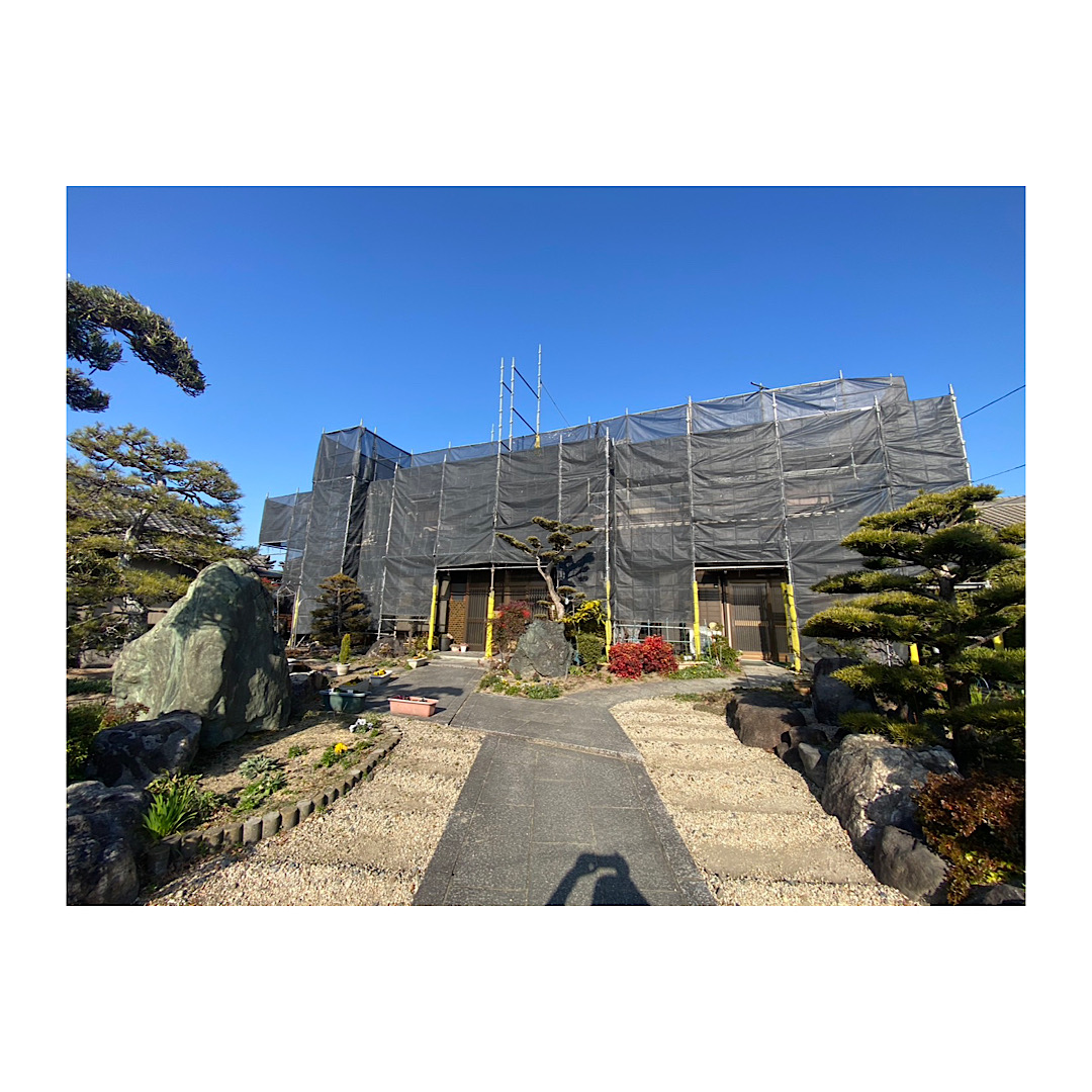 民家足場組み立て工事 アイキャッチ画像