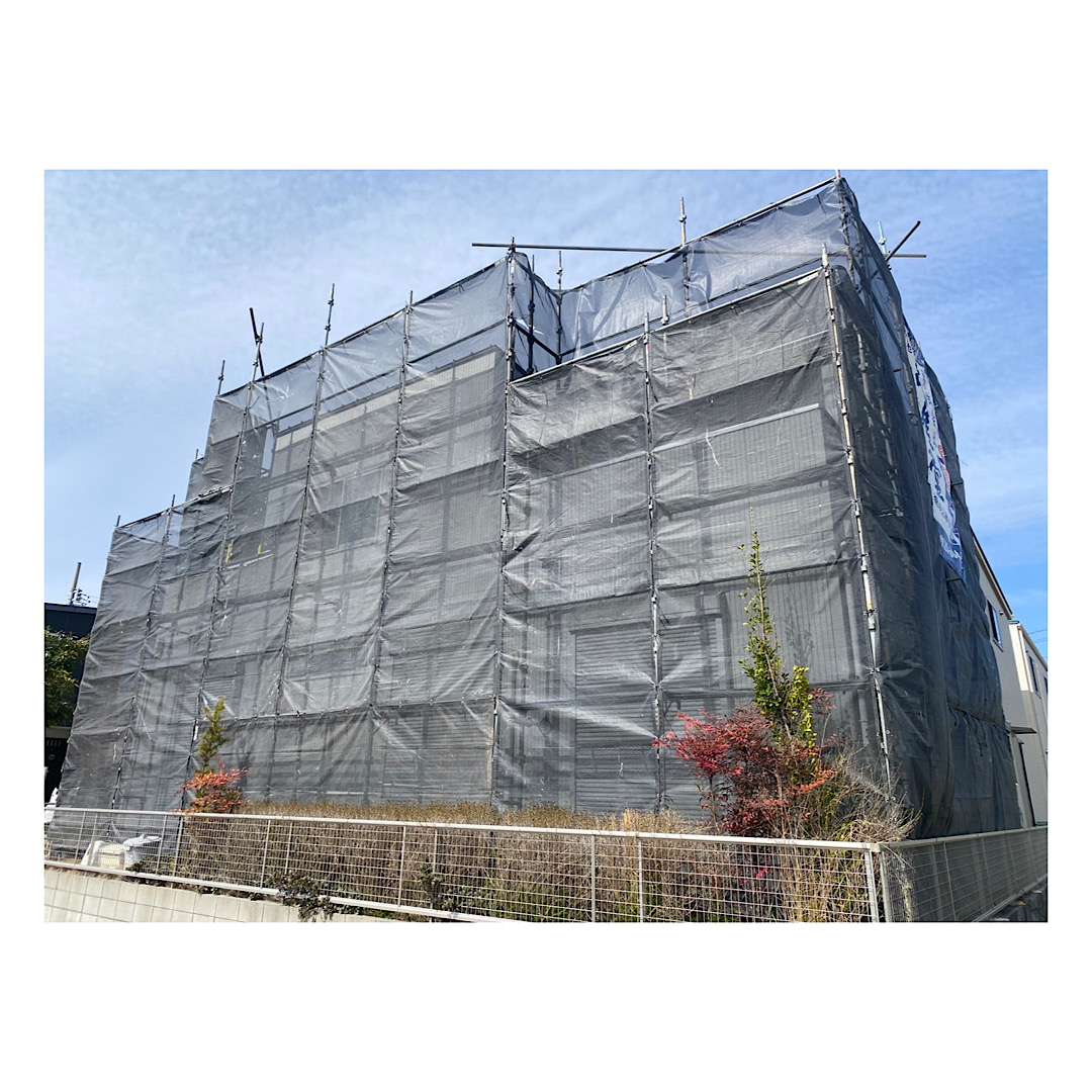 戸建て足場組み立て工事 アイキャッチ画像