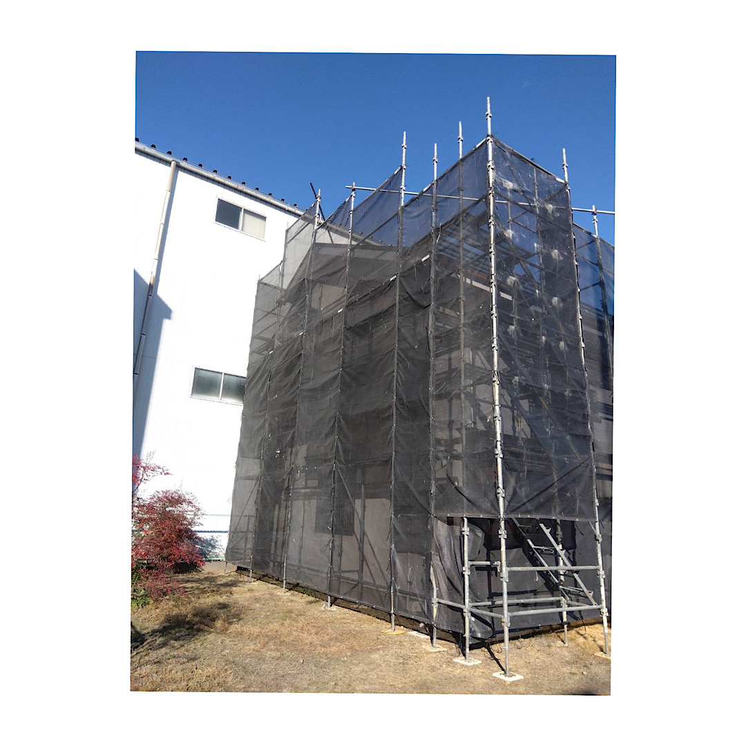 住宅足場組み立て工事 アイキャッチ画像