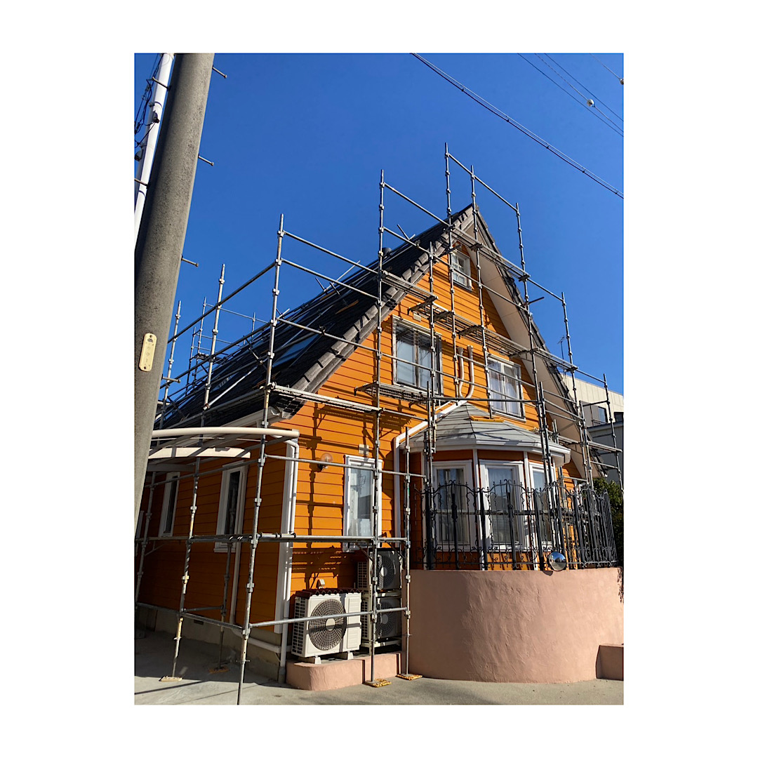 戸建て足場組み立て工事 アイキャッチ画像