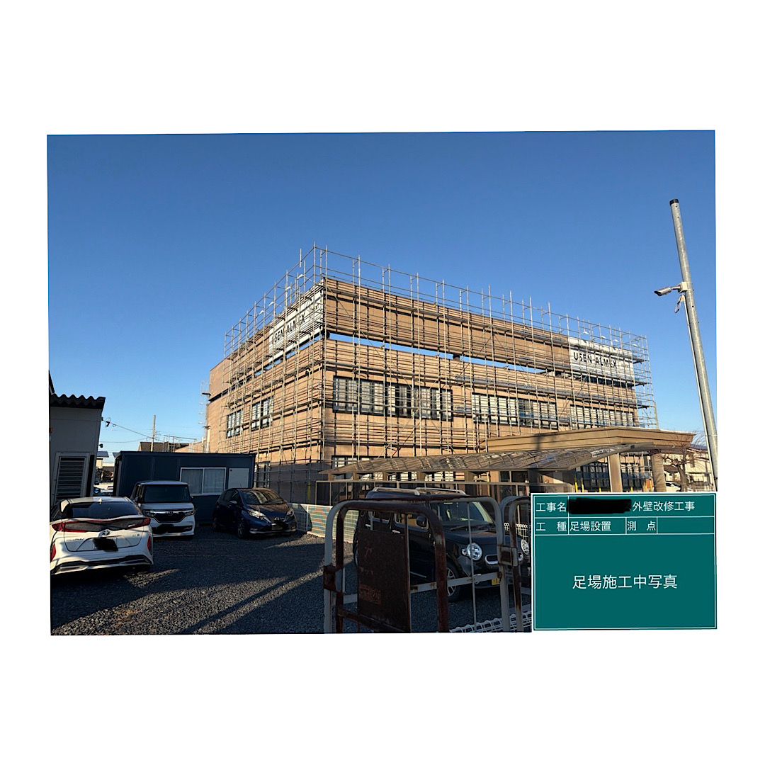 商業施設足場組み立て工事 アイキャッチ画像