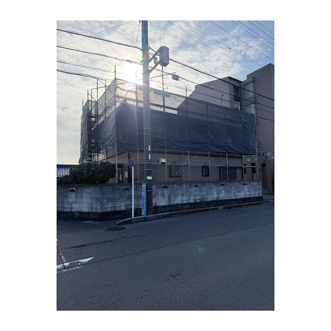 民家足場組み立て工事 アイキャッチ画像