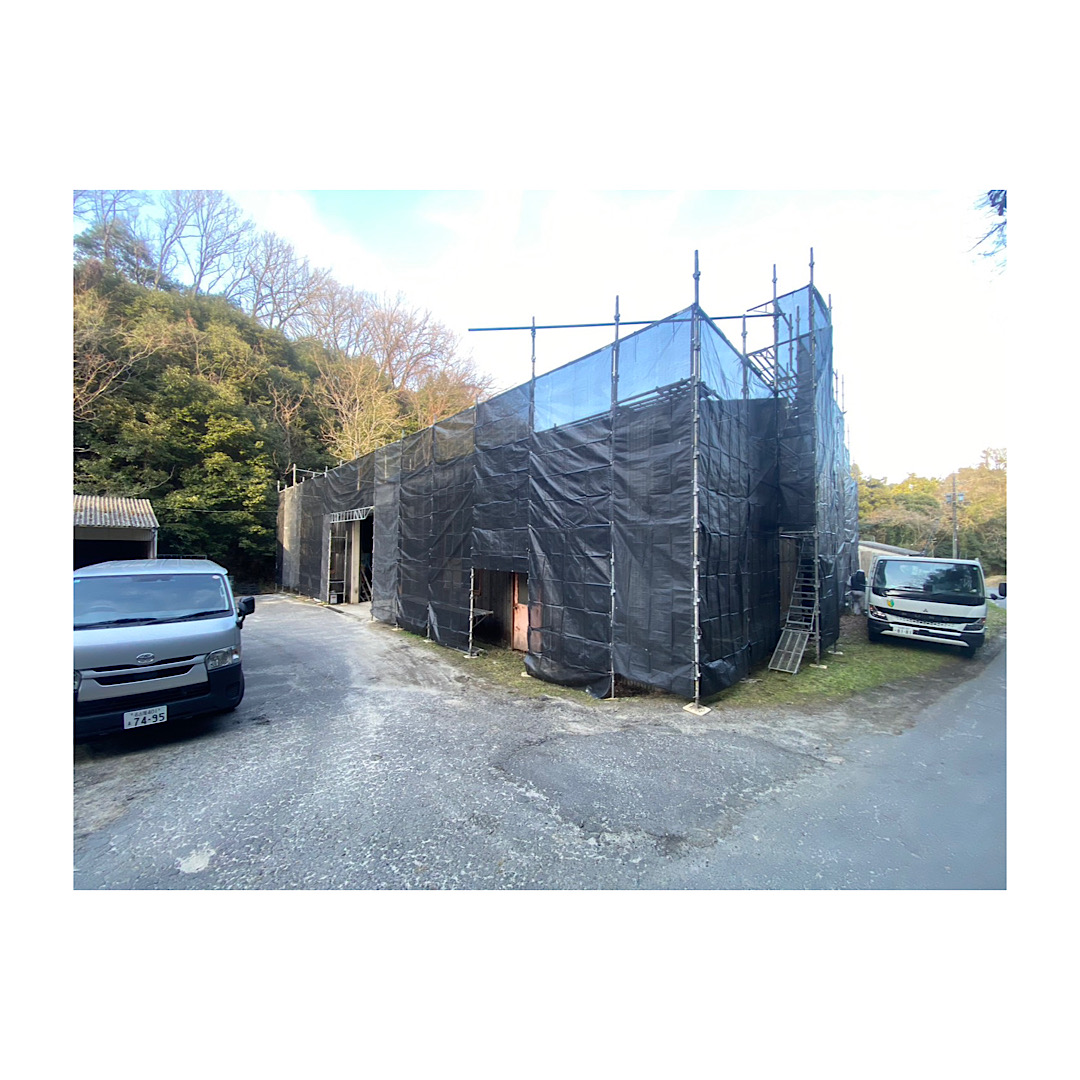 倉庫足場組み立て工事 アイキャッチ画像