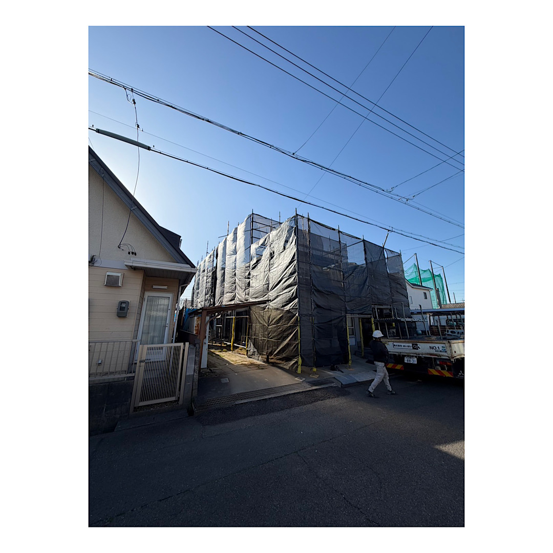 住宅足場組み立て工事 アイキャッチ画像