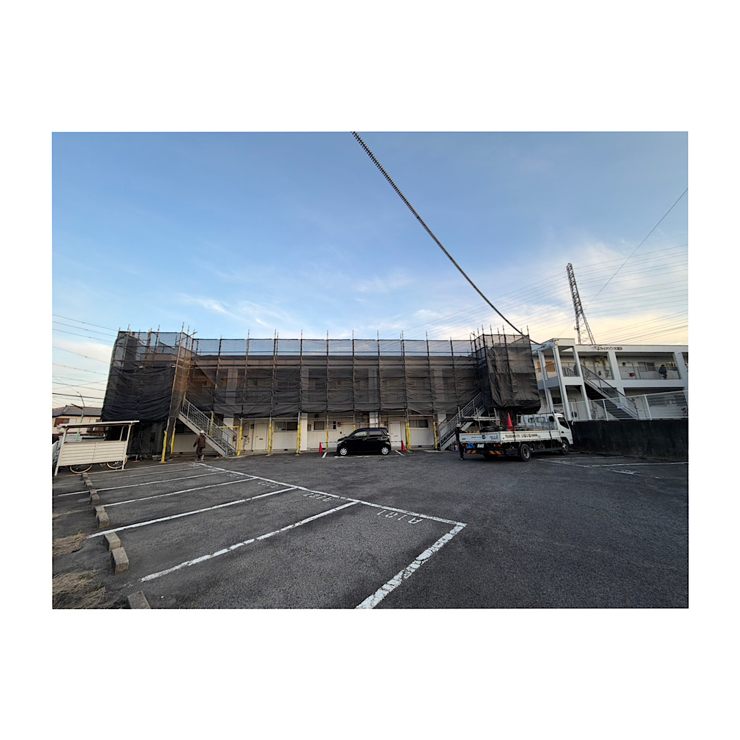 アパート足場組み立て工事 アイキャッチ画像