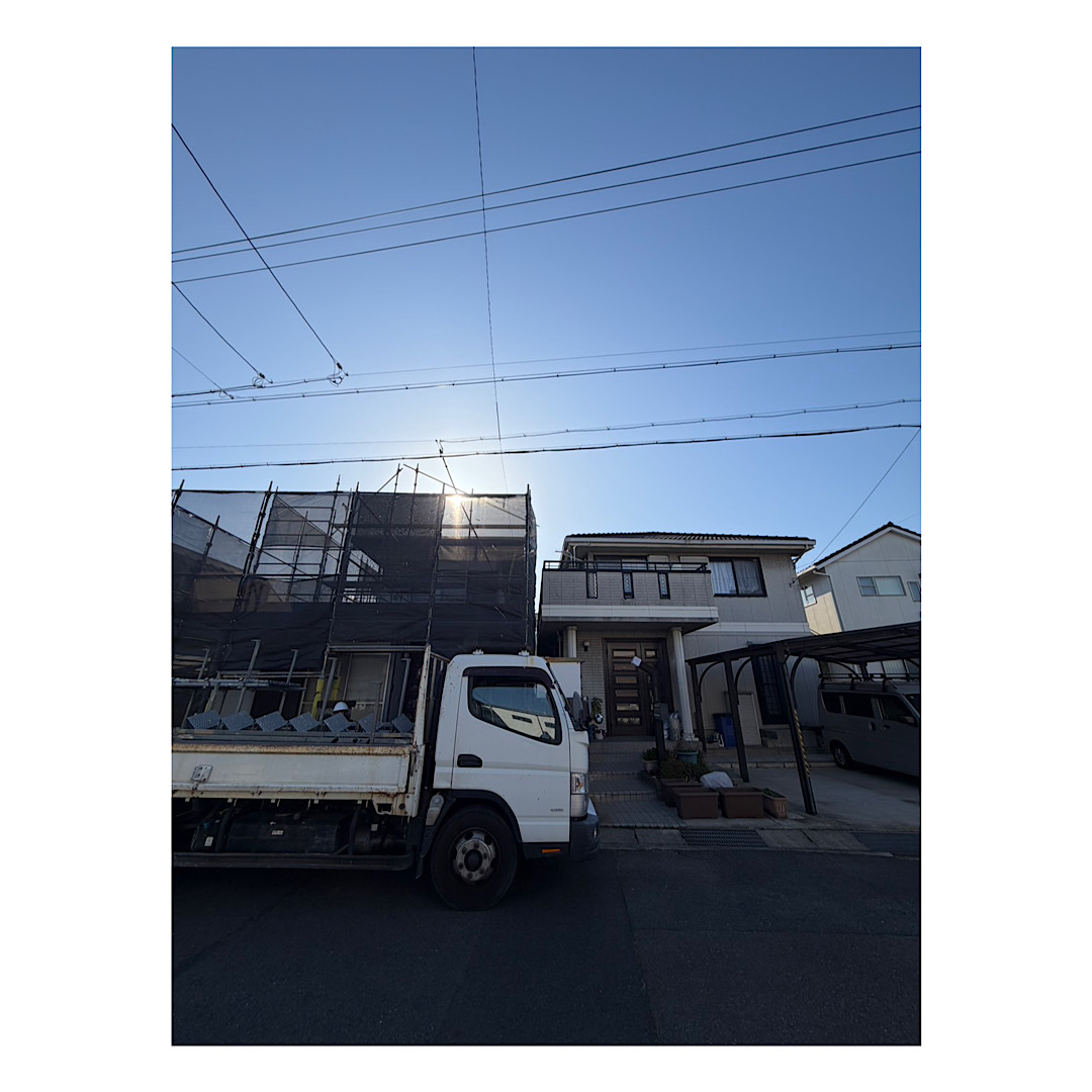 戸建て足場組み立て工事 アイキャッチ画像