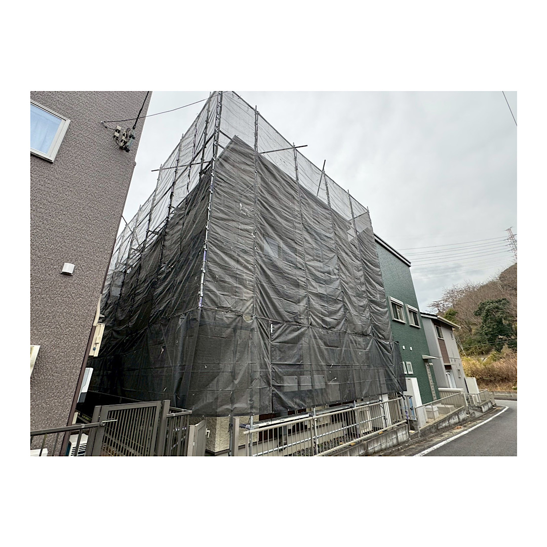 民家足場組み立て工事 アイキャッチ画像