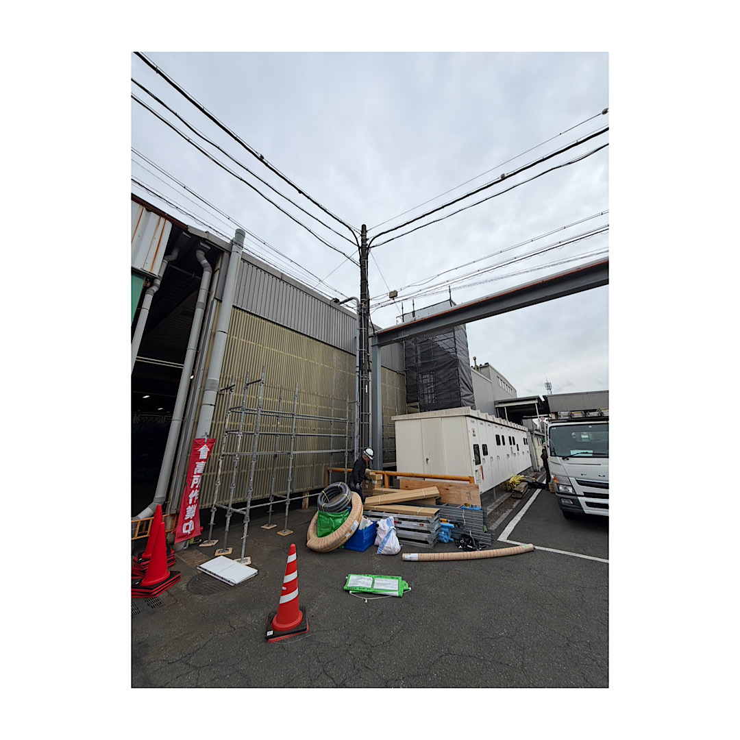 工場足場組み立て工事 アイキャッチ画像