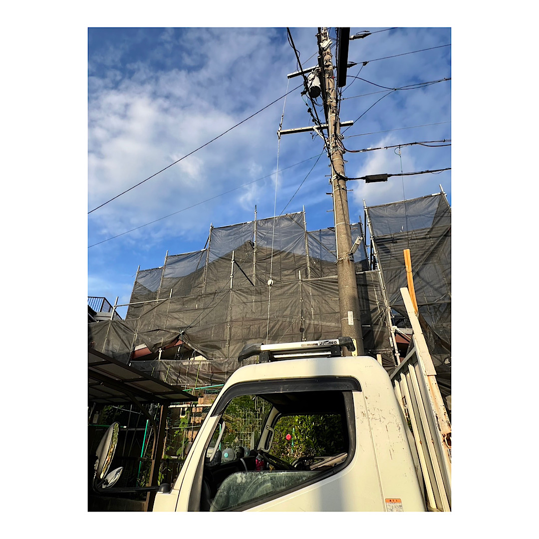 住宅足場組み立て工事 アイキャッチ画像