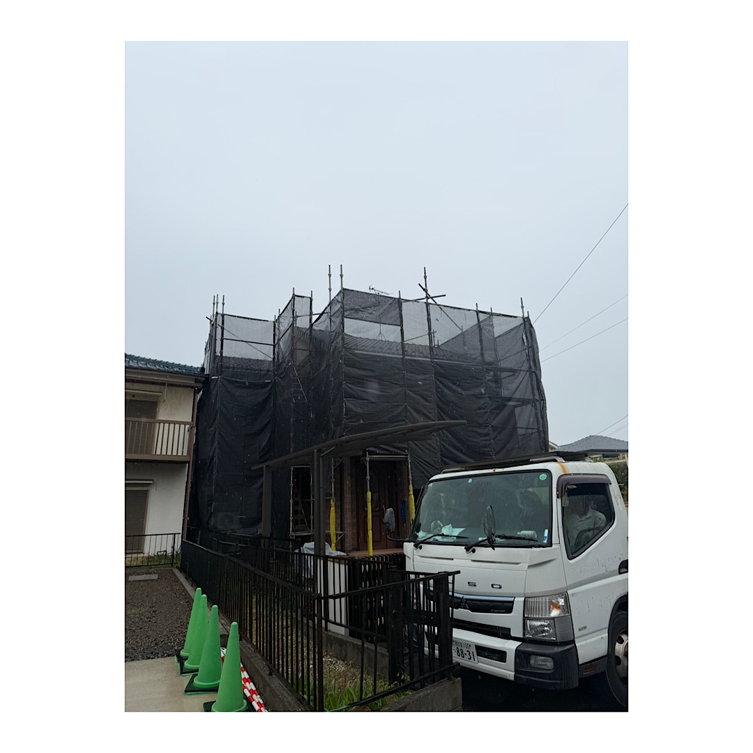 戸建て足場組み立て工事 アイキャッチ画像