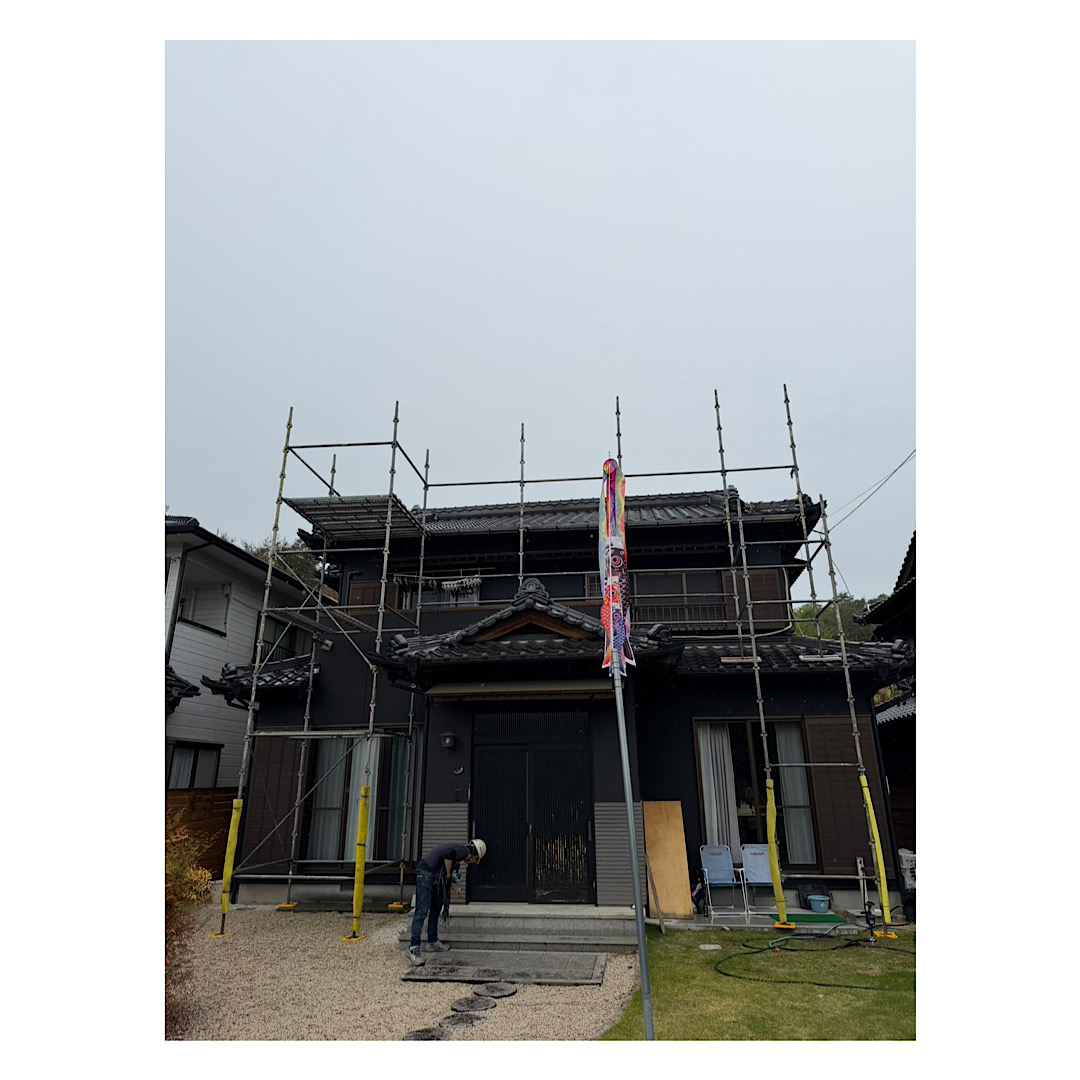 戸建て足場組み立て工事 アイキャッチ画像