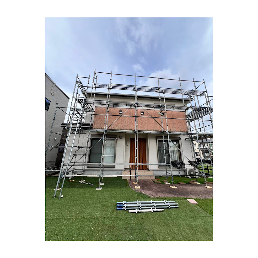 住宅足場組み立て工事 アイキャッチ画像