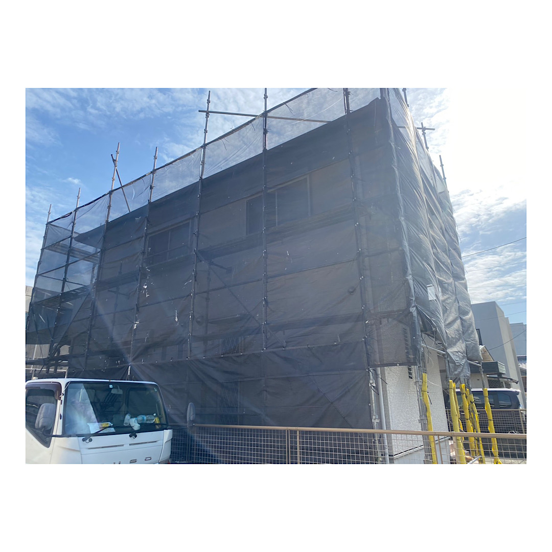 住宅足場組み立て工事 アイキャッチ画像