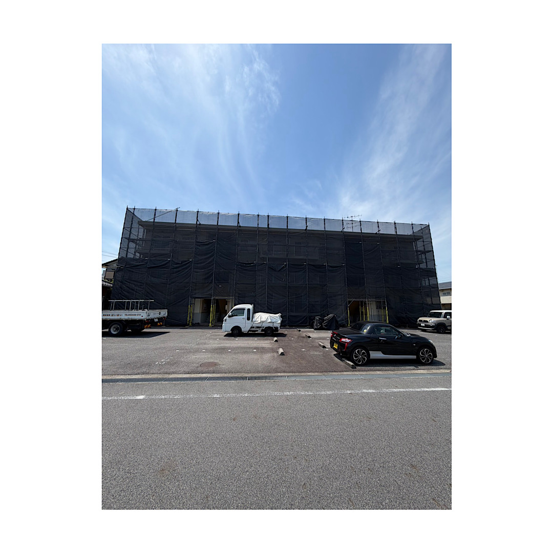 アパート足場組み立て工事 アイキャッチ画像