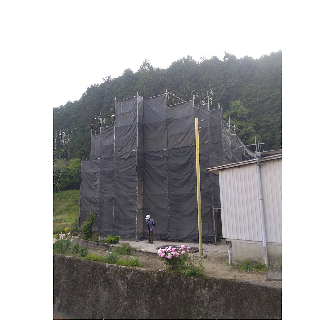 住宅足場組み立て工事 アイキャッチ画像
