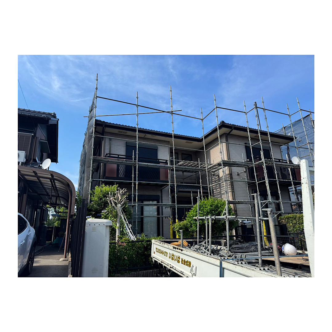 戸建て足場組み立て工事 アイキャッチ画像