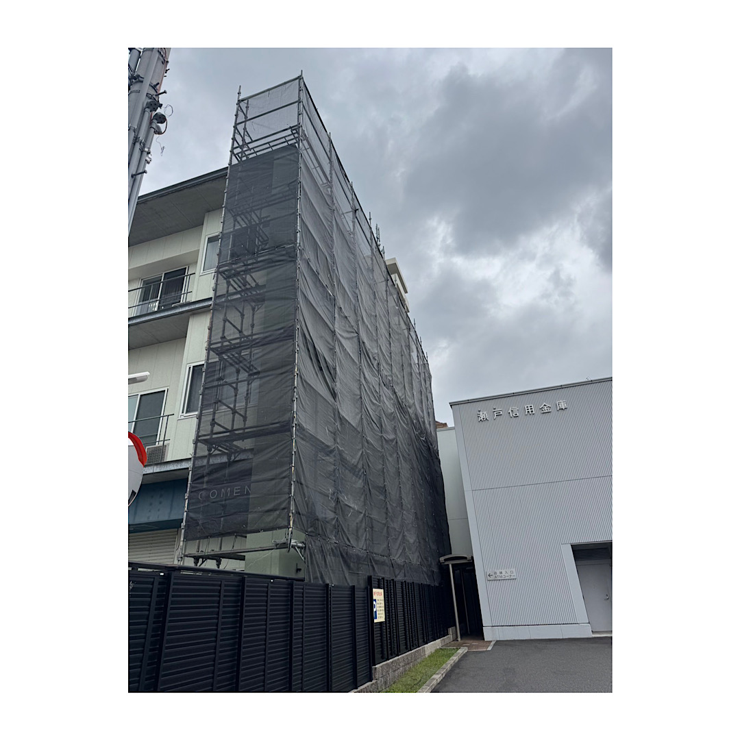 商業施設の足場組み立て工事 アイキャッチ画像