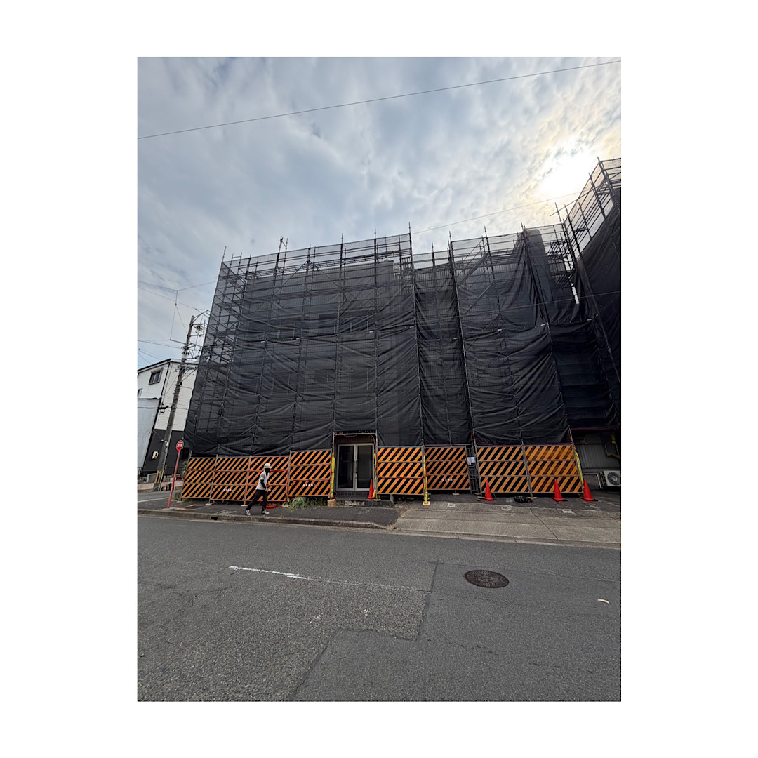 マンション足場組み立て工事 アイキャッチ画像