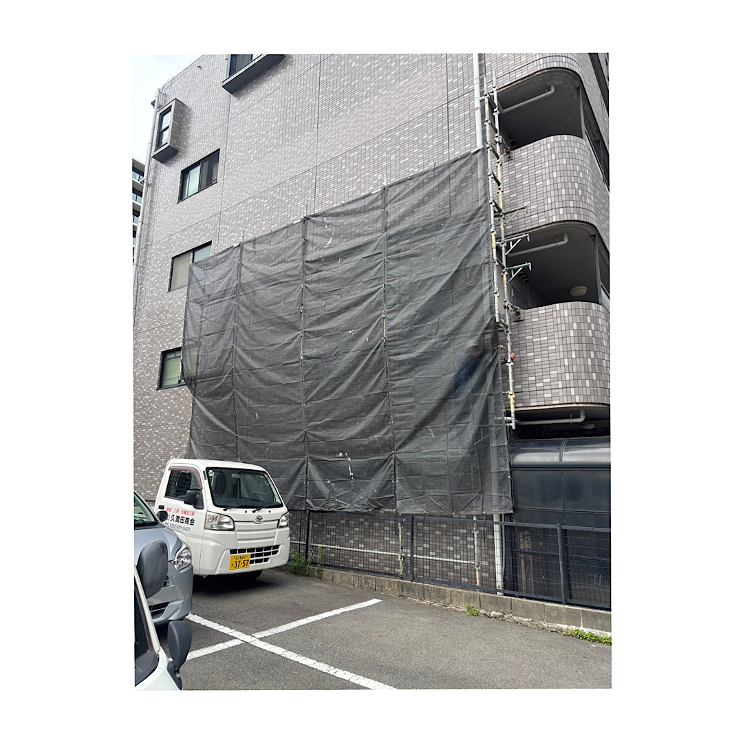 マンション足場組み立て工事 アイキャッチ画像