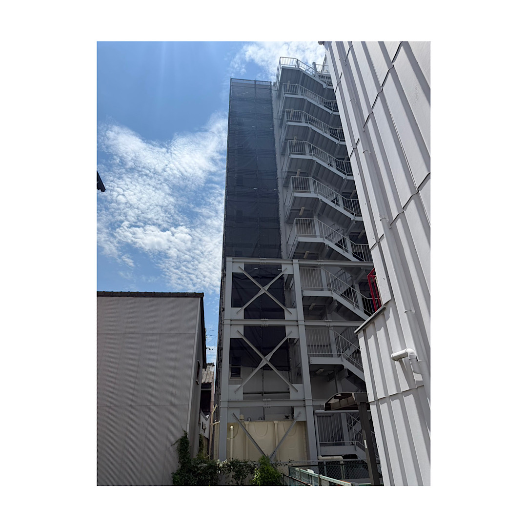 マンション足場組み立て工事 アイキャッチ画像