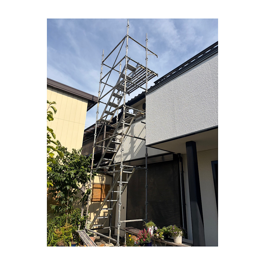 住宅部分足場組み立て工事 アイキャッチ画像