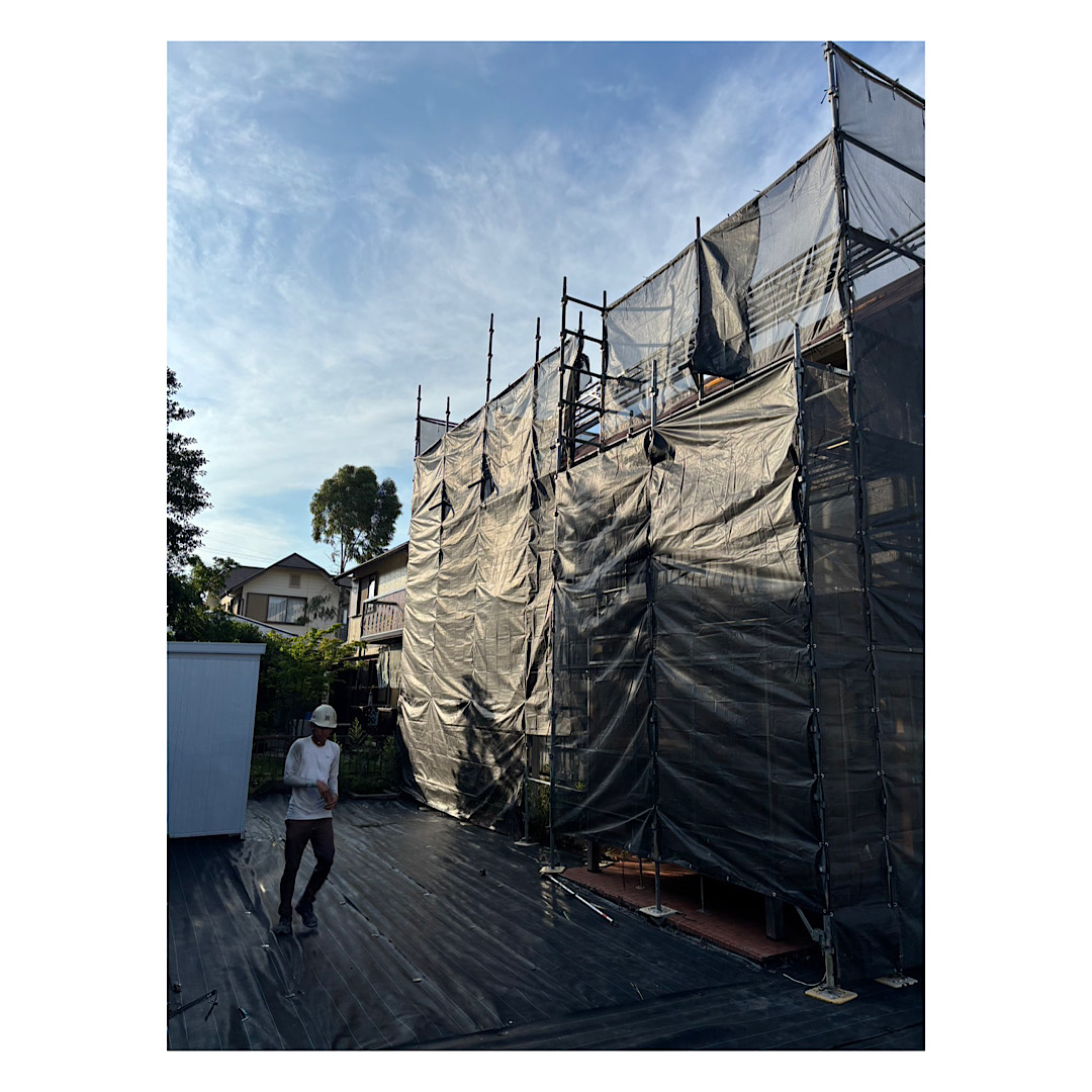 戸建て足場組み立て工事 アイキャッチ画像