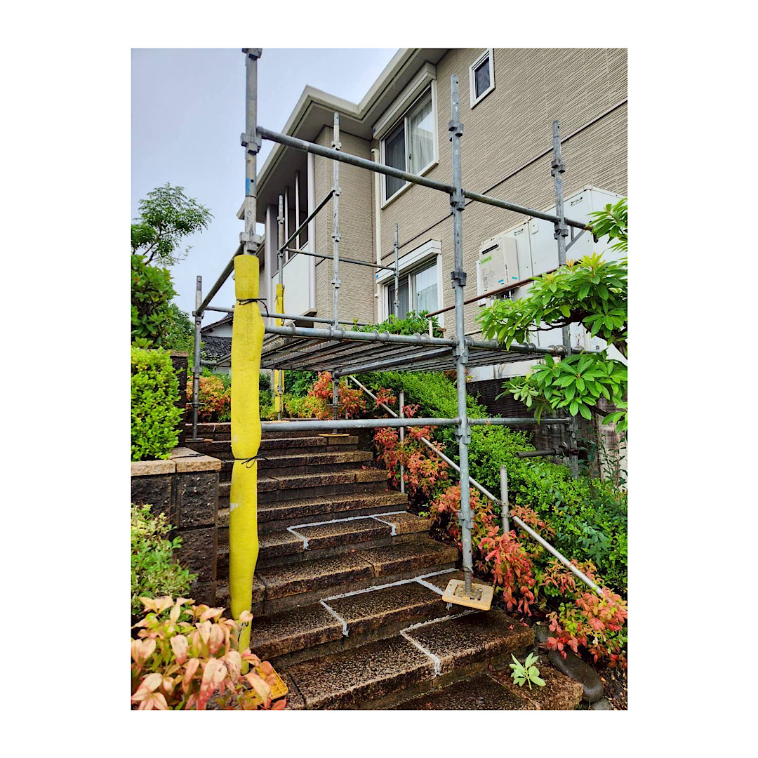 ステージ足場組み立て工事 アイキャッチ画像