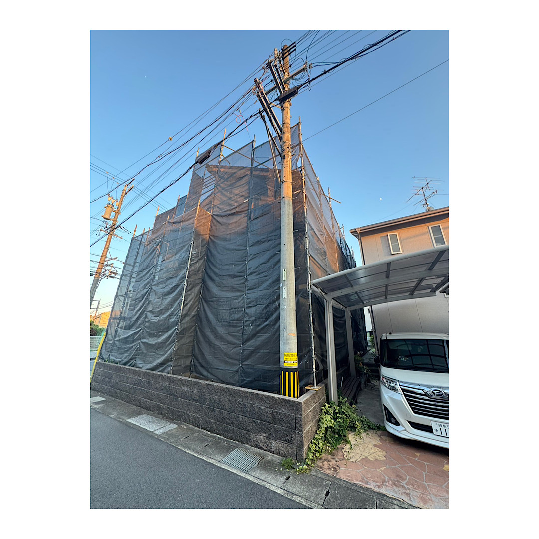 戸建て足場組み立て工事 アイキャッチ画像