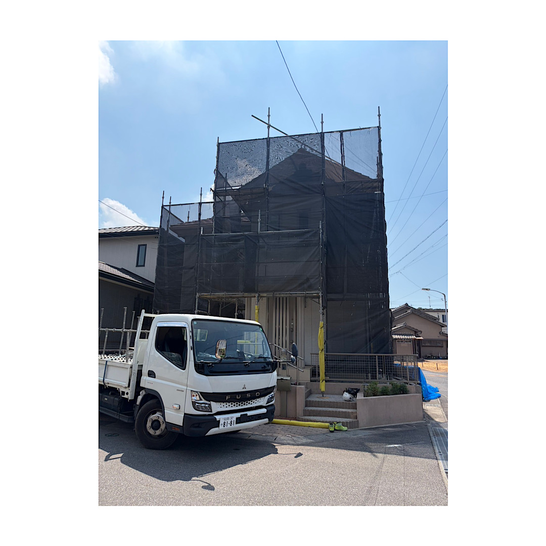 戸建て足場組み立て工事 アイキャッチ画像