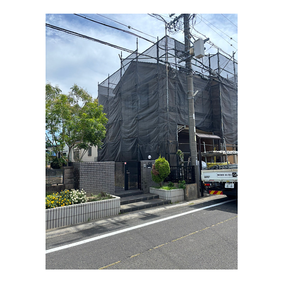 戸建て足場組み立て工事 アイキャッチ画像