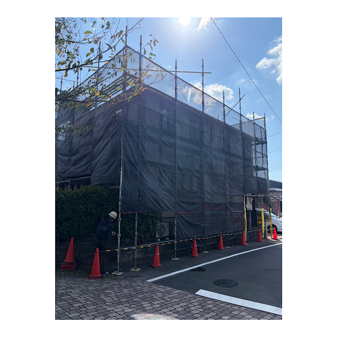 戸建て足場組み立て工事 アイキャッチ画像