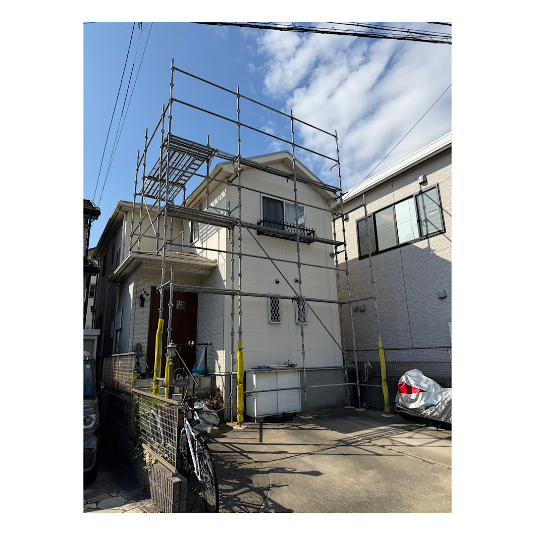 戸建て足場組み立て工事 アイキャッチ画像