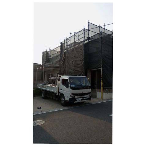 可児市住宅足場工事