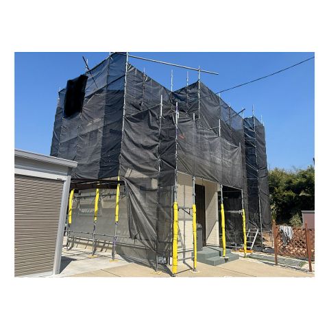 弥富市住宅足場工事
