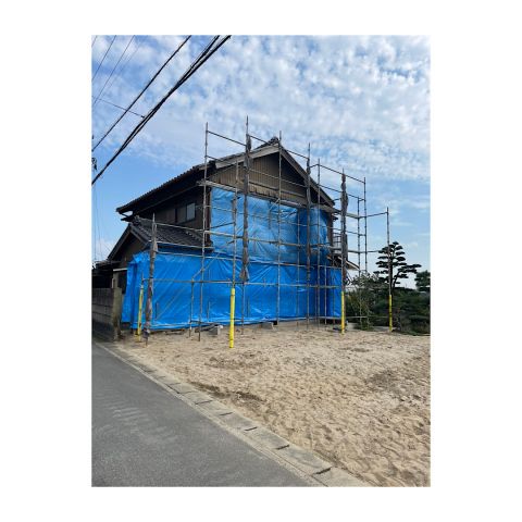 多治見市部分掛け足場工事