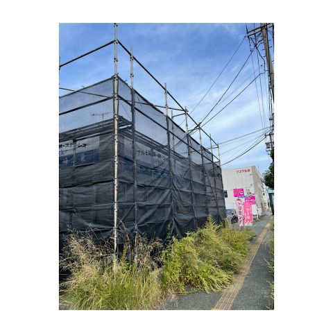 木曽岬町商業施設足場工事