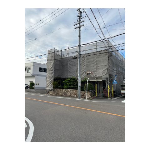 可児市 商業施設足場工事