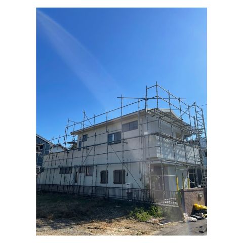 美濃加茂市 民家足場工事