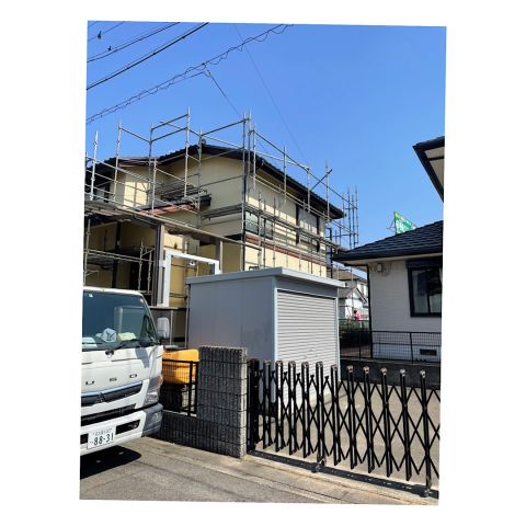 戸建て足場工事 戸建て外壁リフォーム工事 シーリング工事