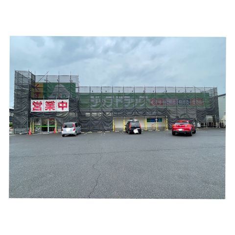 商業施設施設足場組み立て工事