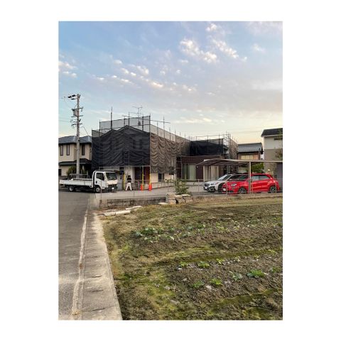 民家足場組み立て工事