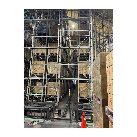 大型工場内足場組み立て工事 プラント足場