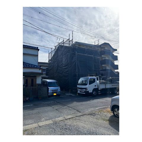 戸建て足場工事 仮設工事