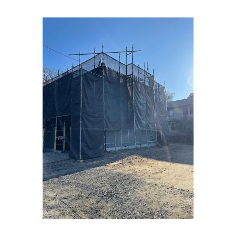 屋根工事用足場組み立て工事